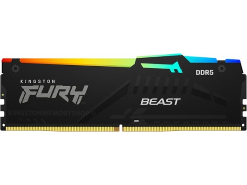 Kingston FURY Beast RGB DDR5 5600MHz 32GB Hukommelse (RAM)