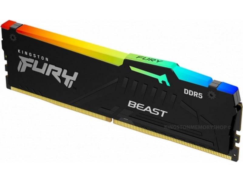 Kingston FURY Beast RGB DDR5 5600MHz 32GB Hukommelse (RAM)