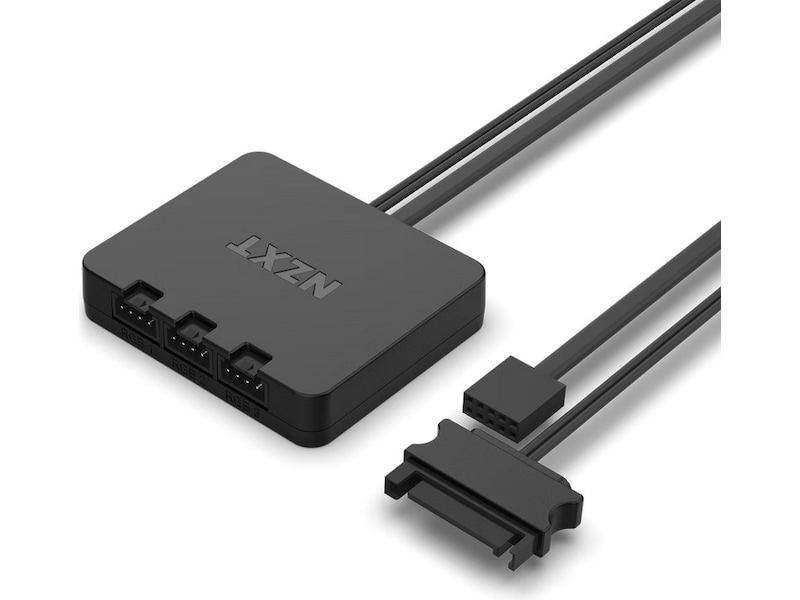 NZXT F120 RGB 120mm PWM Blæser Triple Pack (sort) Blæsere