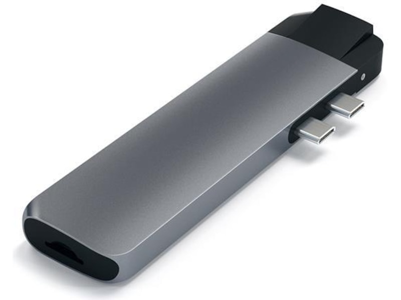 Satechi PRO Hub 4K Docking (space grey) Dockingstation og USB-hub