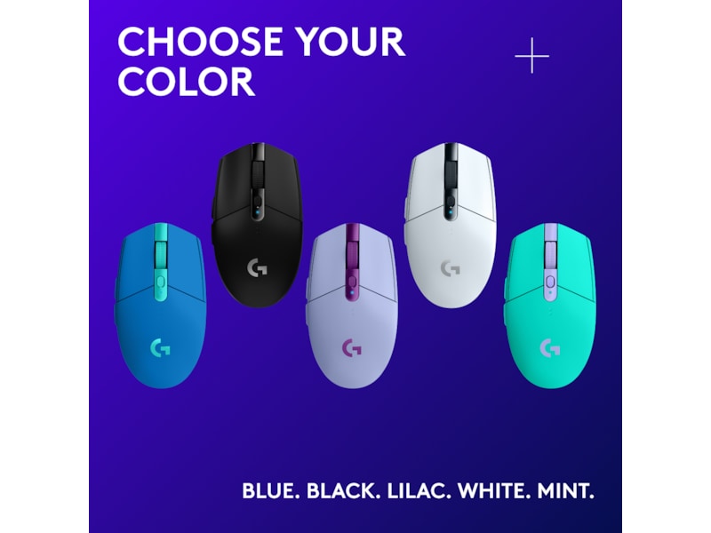 Logitech G305 Lightspeed Trådløs Gamingmus (hvid) Gamingmus