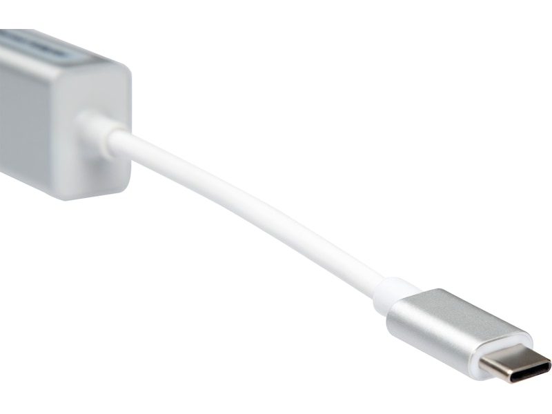 USB-C til 3xUSB-A Adapter 0,3m (hvid) USB-kabler