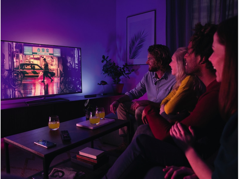 Philips Hue Play light bar 2-pak (sort) Led strips & underholdning