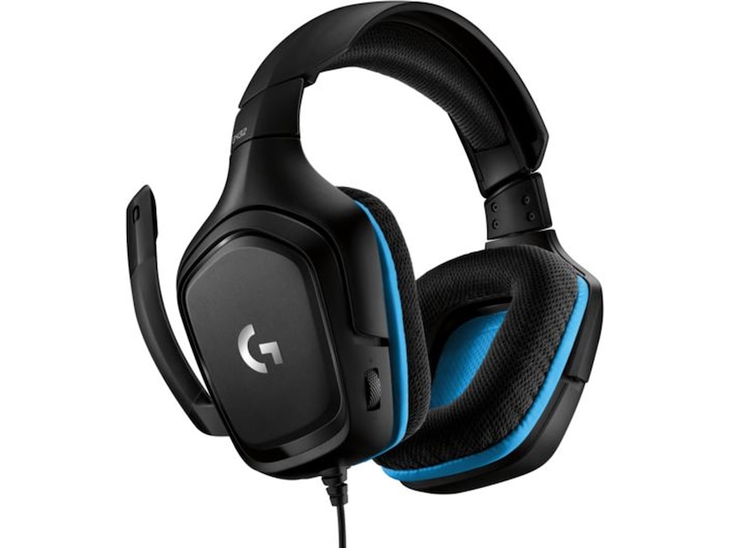 Logitech G432 Gaming Headset (sort/blå) Gamingheadset