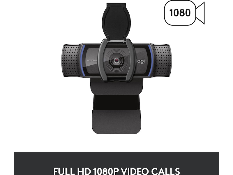 Logitech C920s PRO HD Webkamera Webkameraer