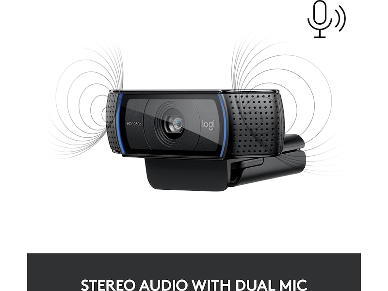 Logitech C920s PRO HD Webkamera Webkameraer