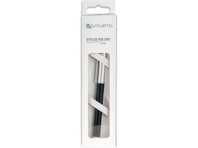 4Smarts Stylus Pen 2in1, Sort Tastatur og stylus
