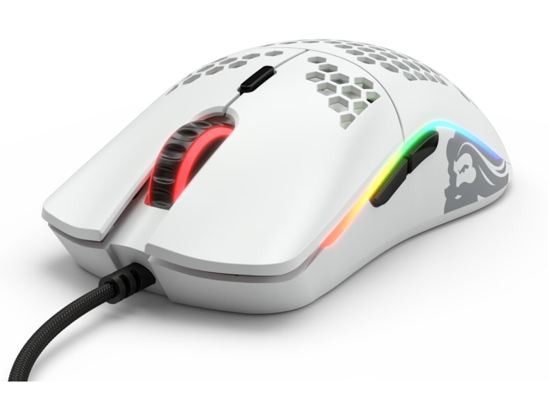 Glorious Model O Gamingmus (mat hvid) Gamingmus