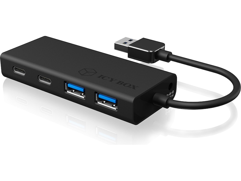 ICY BOX USB-A Hub Dockingstation og USB-hub