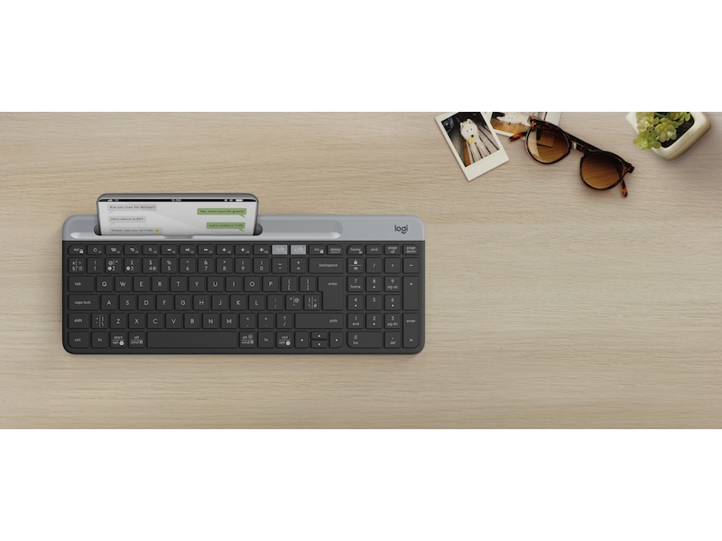 Logitech K580 Slim Multi-Enhed Tastatur Keyboards