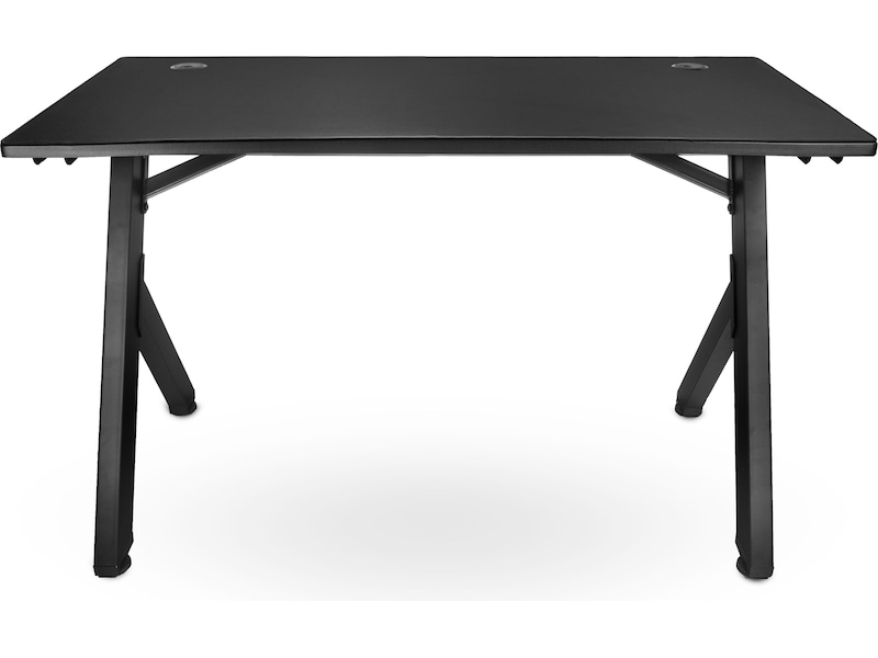 Svive Cygnus Gaming Desk mat sort med sorte sømme Gamingdesk