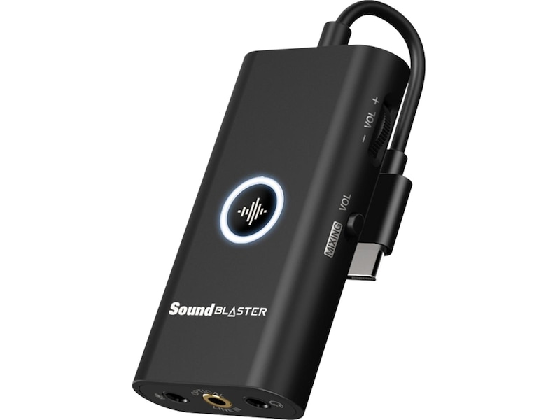 Creative Sound Blaster G3 USB-C Konsol DAC Amp Lydkort