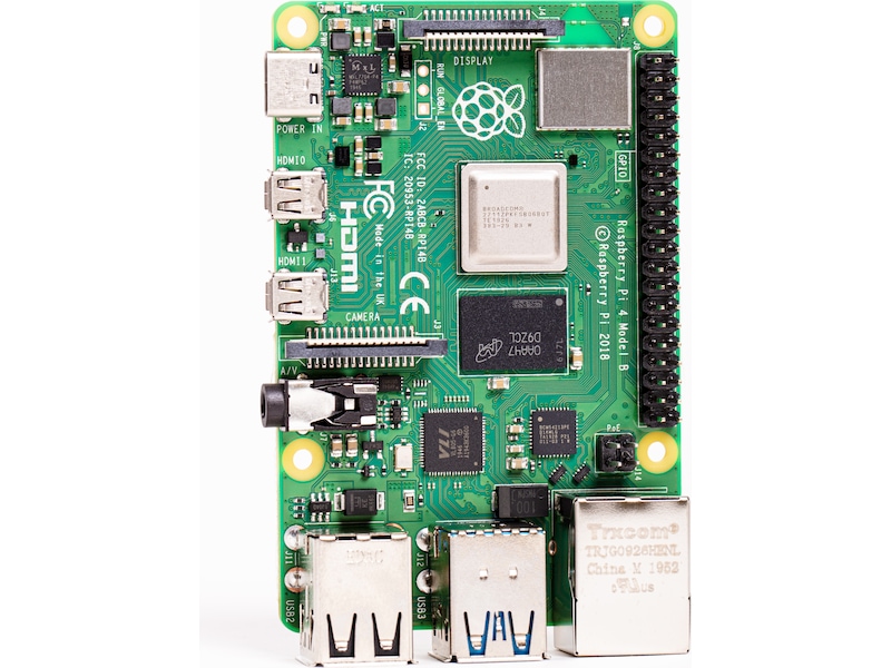 Raspberry Pi 4 Model B, 8GB RAM Integreret CPU