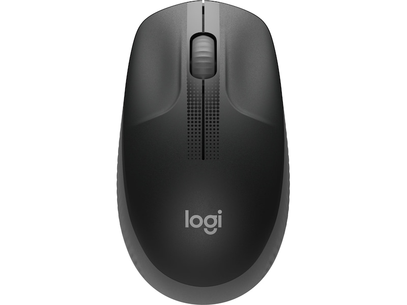 Logitech M190 trådløs mus i fuld størrelse koksgrå Mus