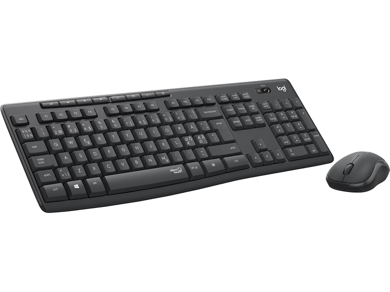 Logitech MK295 Silent Wireless Combo - GRAPHITE Mus & keyboards -kombinasjonspakker
