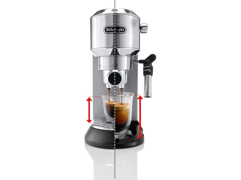 DeLonghi Dedica Style EC685.M Espressomaskine (sølv) Espressomaskiner