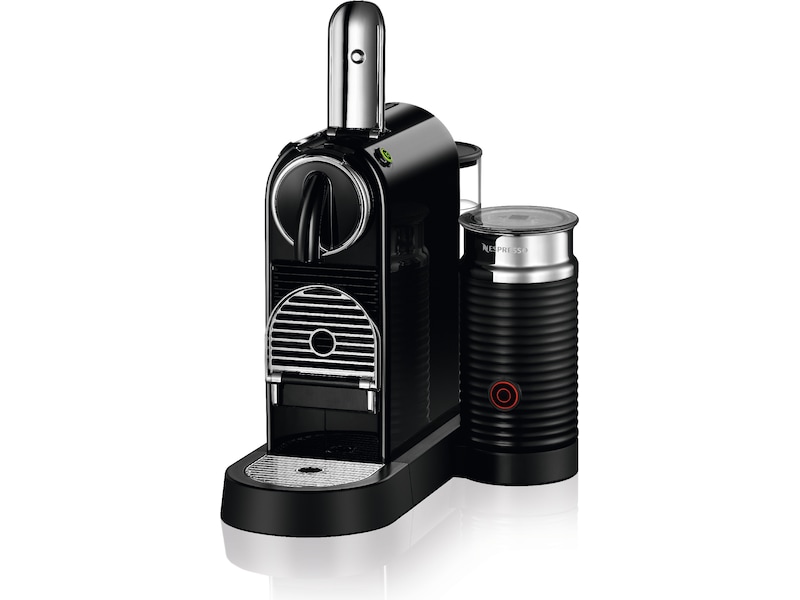NESPRESSO CitiZ&milk fra DeLonghi® Kapselmaskin (sort) Kapselmaskiner