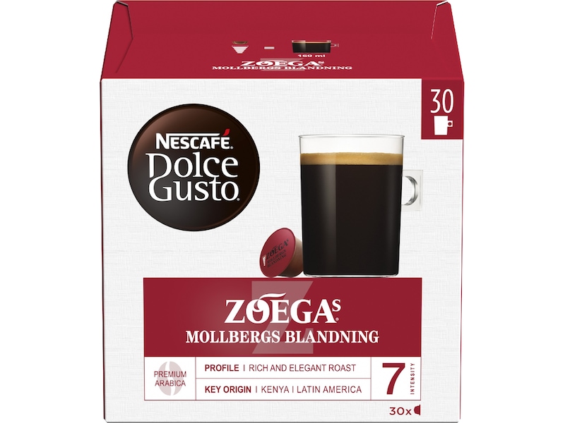 Nescafé Dolce Gusto Zoégas Mollbergs Big Pack Kaffe kapsler