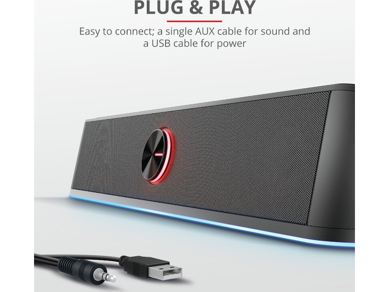 Trust GXT 619 Thorne lydplanke 2.0 Højttalere