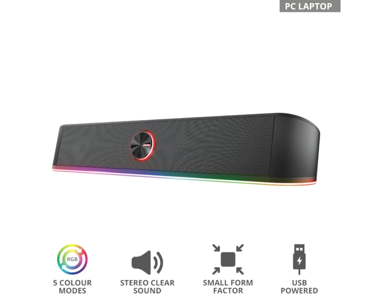 Trust GXT 619 Thorne lydplanke 2.0 Højttalere