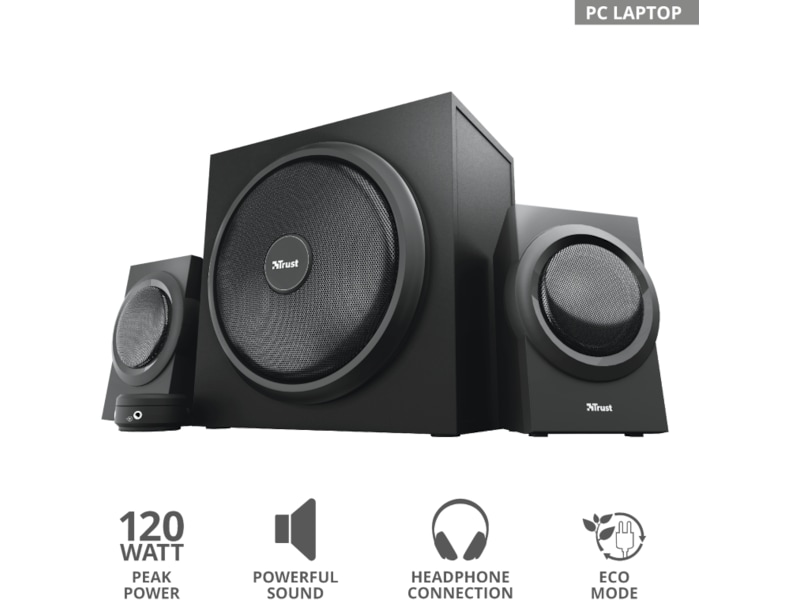 Trust Yuri 2.1 høyttalere 2.1 Højttalere