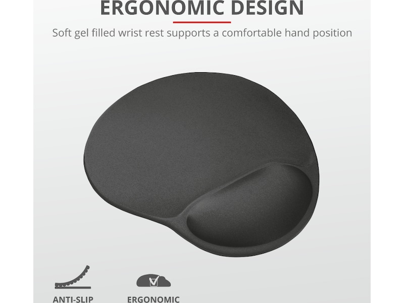 Trust Bigfoot musemåtte sort Musemåtter