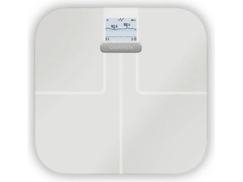 Garmin Index S2 WiFi Smart vægt (hvid) Badevægte