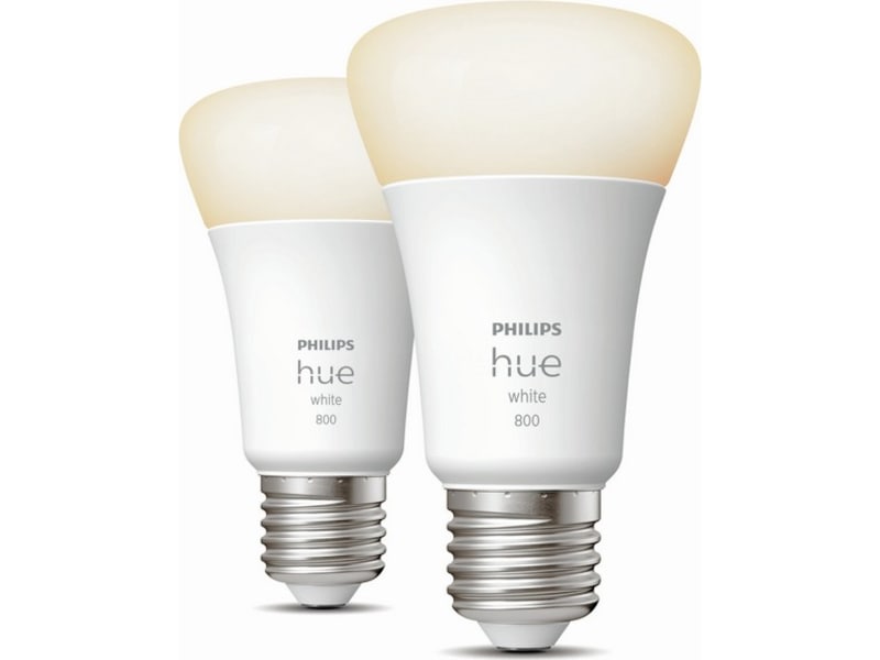 Philips Hue White E27 2-pak LED-pærer & elpærer