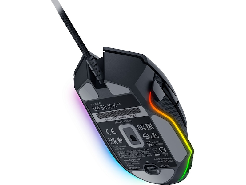 Razer Basilisk V3 Gamingmus (sort) Gamingmus