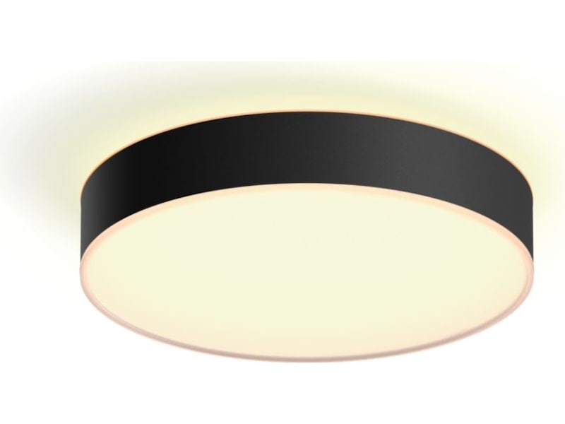 Philips Hue Enrave mellemstor loftlampe (sort) Loftlampe