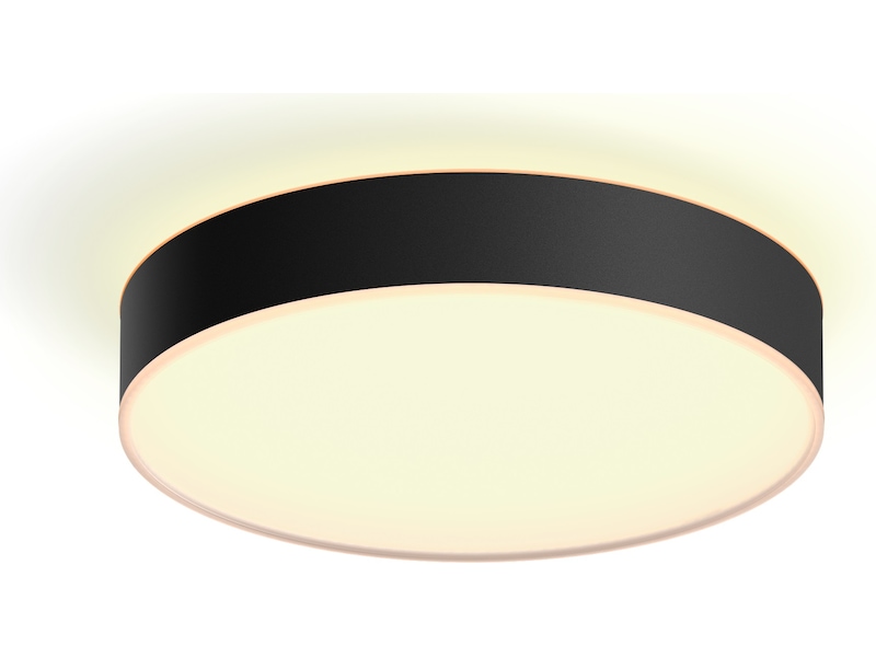Philips Hue Enrave mellemstor loftlampe (sort) Loftlampe