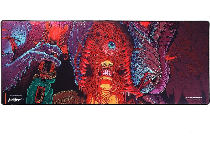 X-GAMER Rex Bite XXL Musemåtte Gamingmusemåtte