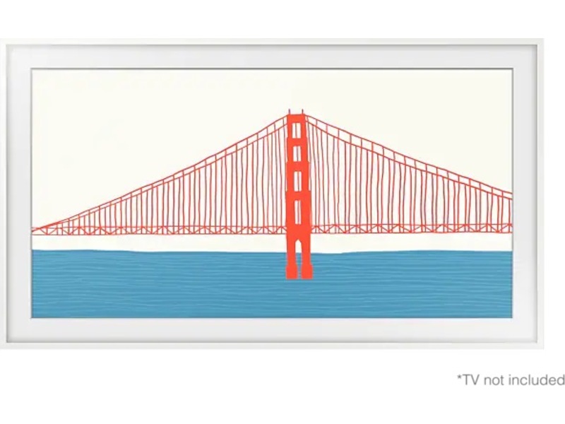 Samsung 75" ramme til The Frame (2021-2024, hvid) TV-rammer & tilbehør