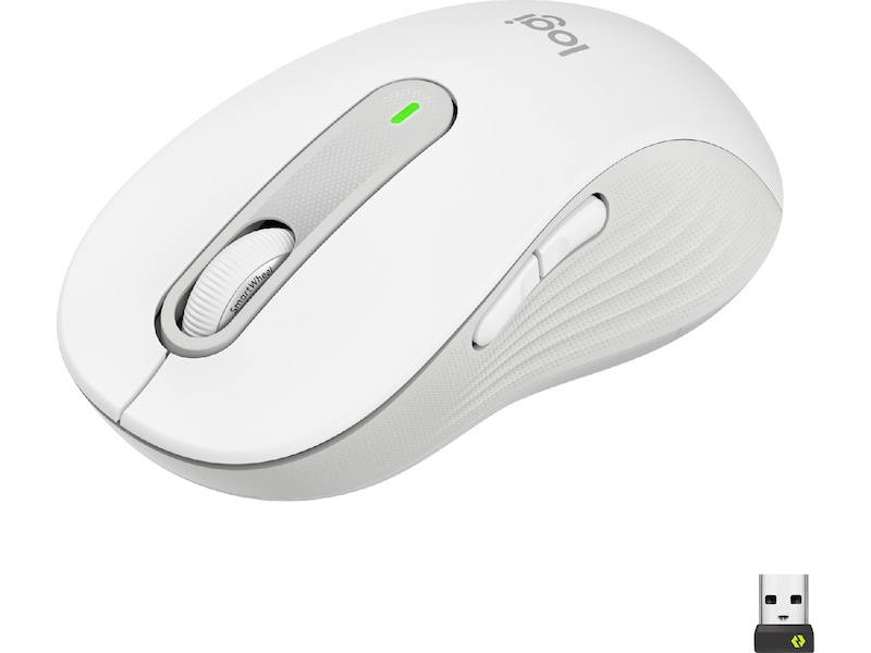 Logitech Signature M650 Large trådløs mus Offwhite Mus
