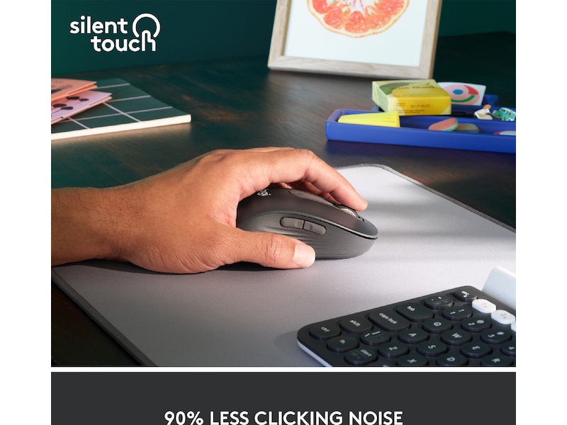 Logitech Signature M650 Large trådløs mus (grafitgrå) Mus