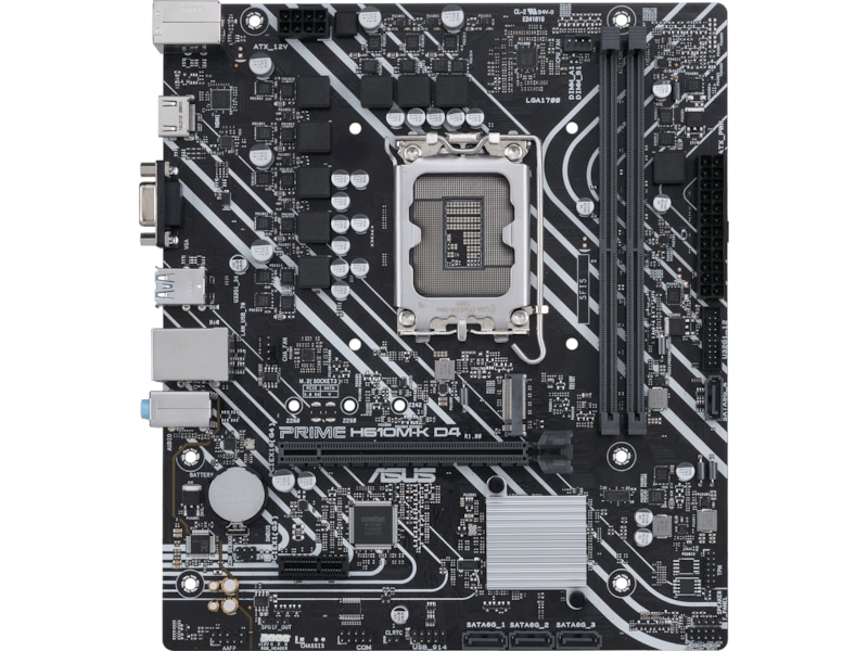 ASUS PRIME H610M-K D4 Bundkort Intel Socket