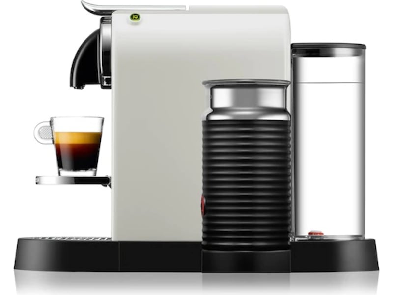 Nespresso CitiZ & Milk kaffemaskine fra De'Longhi (hvid) Kapselmaskiner