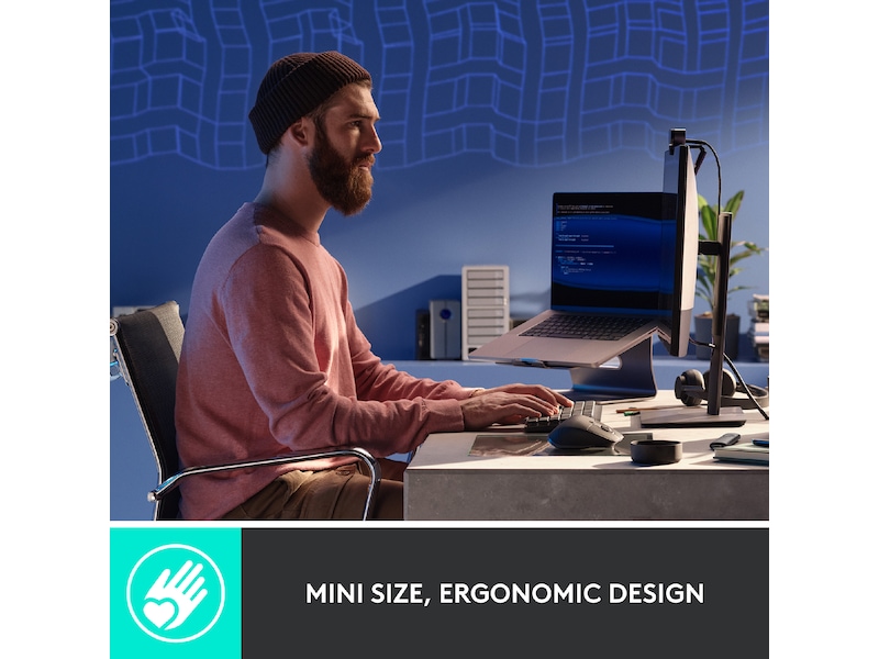 Logitech MX Mechanical Mini Minimalist Tactile (graphite) Keyboards