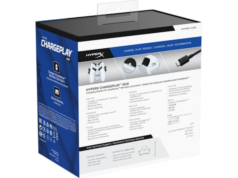 HyperX ChargePlay Duo - Charging Station for DualSense Tilbehør til spilkonsoller