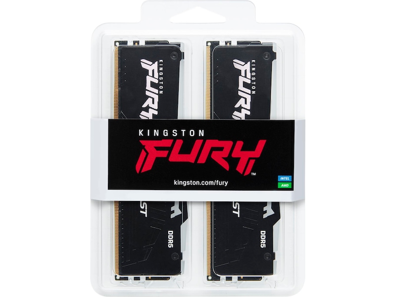 Kingston FURY Beast RGB DDR5 5600MHz 16GB Hukommelse (RAM)