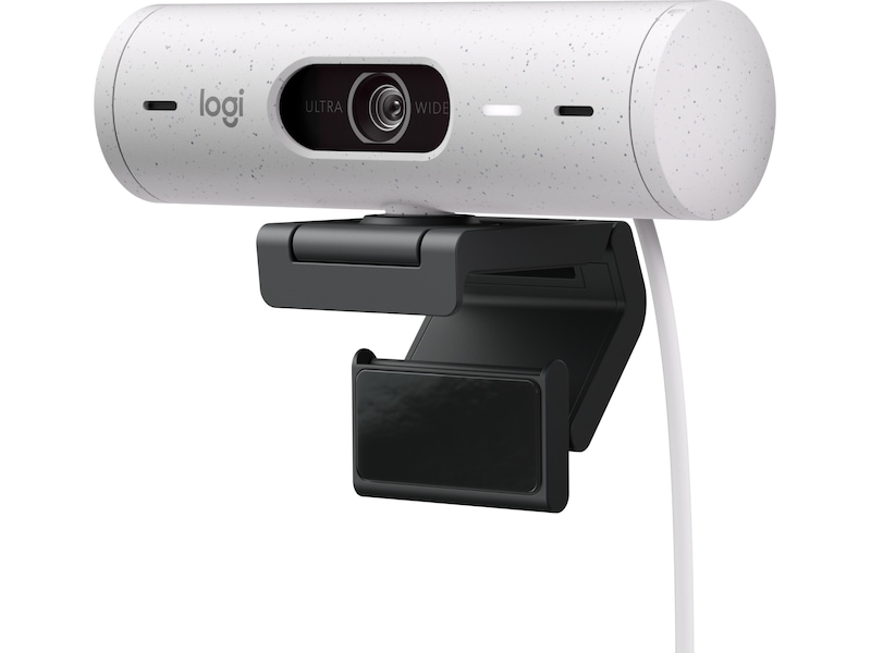 Logitech Brio 500 webcam (off-white) Webkameraer