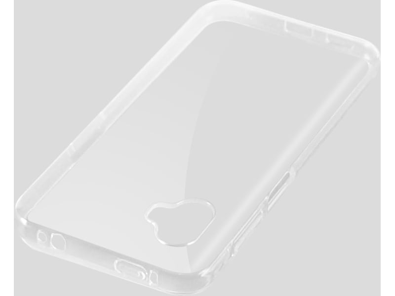 iiglo Galaxy Xcover 6 Pro Silikone cover (gennemsigtig) Mobilcover