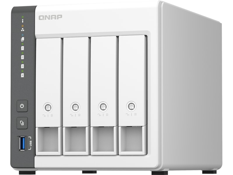 QNAP ARM quad-core TS-433-4G Netværkslagring (NAS)