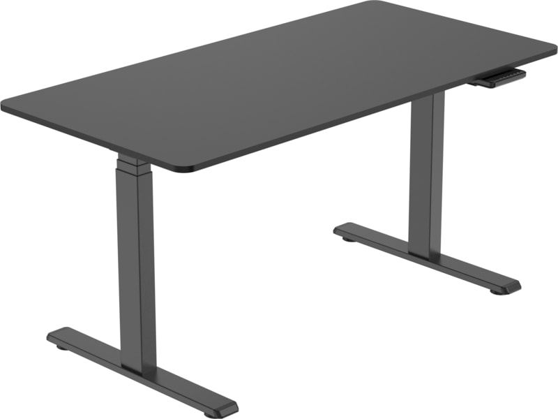 Elektrisk stel med hukommelsesfunktion (sort) Dele og tilbehør til skriveborde