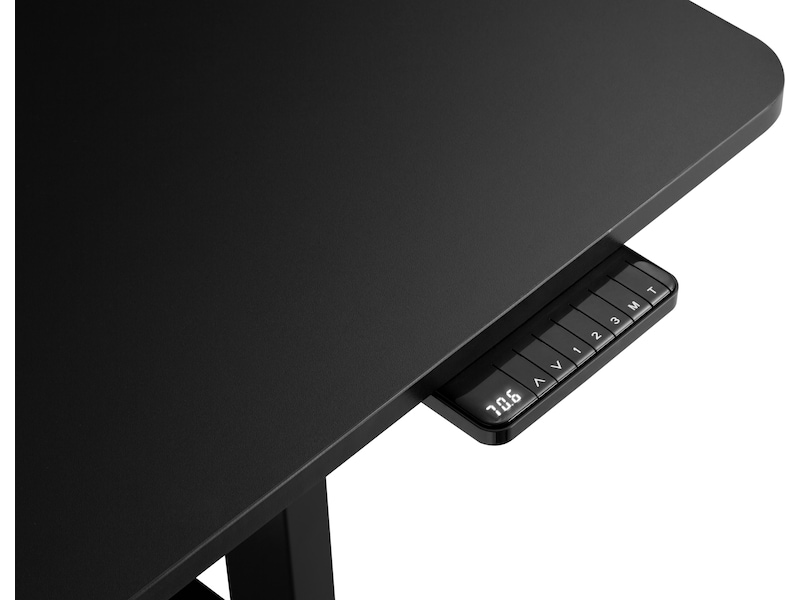 Elektrisk stel med hukommelsesfunktion (sort) Dele og tilbehør til skriveborde