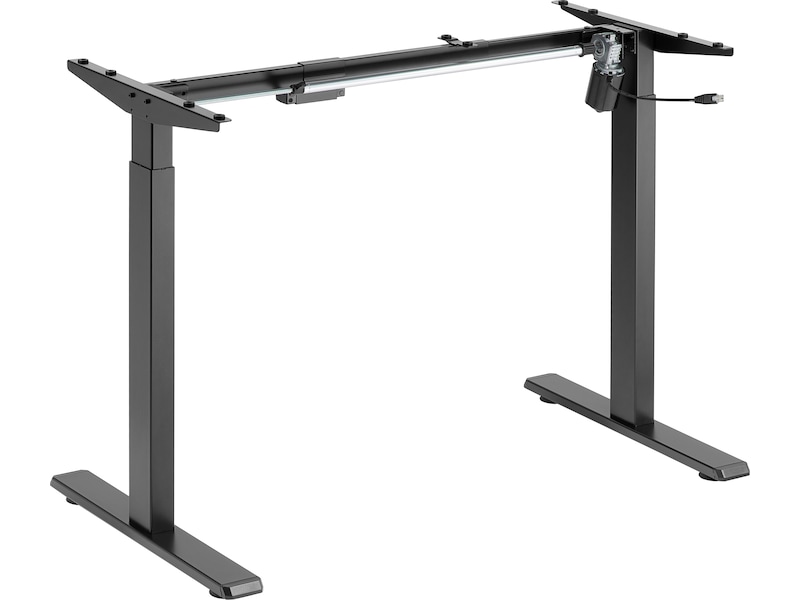 Elektrisk stel til skrivebord (sort) Dele og tilbehør til skriveborde
