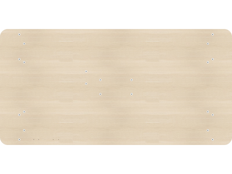 Bordplade 120cm (lys eg) Aktivitetsborde