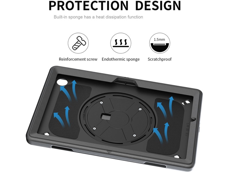 4smarts Galaxy Tab Active4 Pro Rugged Case Grip Cover til tablet