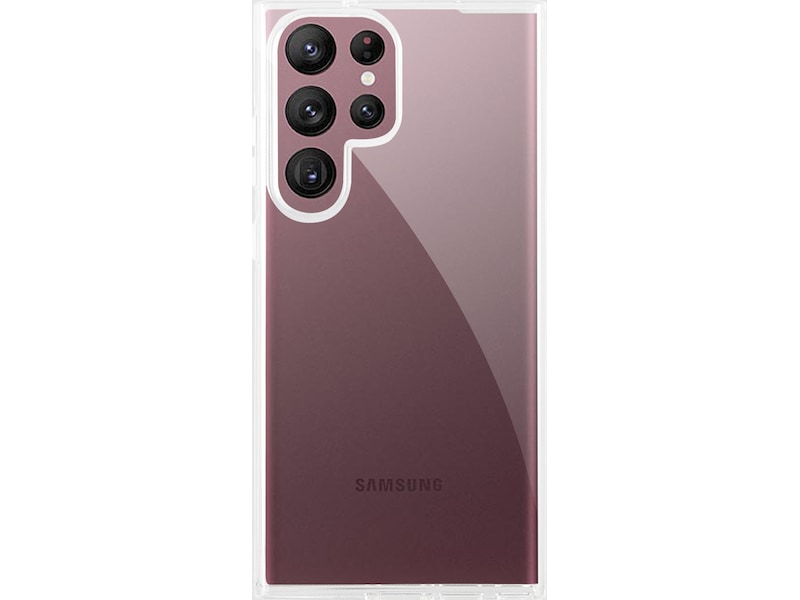 iiglo Galaxy S23 Ultra Silikonecover (gennemsigtig) Mobilcover