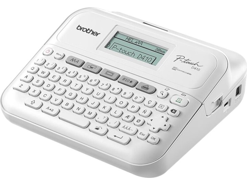 Brother etiketprinter  PTD410 Etiket & labelmaskine